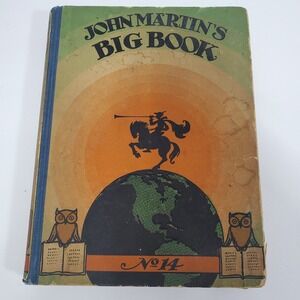 John Martins Big Book Number 14 Vintage Childrens Book 1930